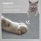 Recliner Chair with 8 Massage Points and 5 Modes, Footrest, Heating, Velvet Fabric, Grey