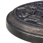 9kg Resin Umbrella Base with Bronze Finish Φ45.5 x 31.5cm Black - Borge' Group Limited
