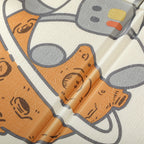 Space Themed Children's Rug for 0-6 Years Old with Waterproof Surface in Multi-Color XPE, 196x176x1.5 cm