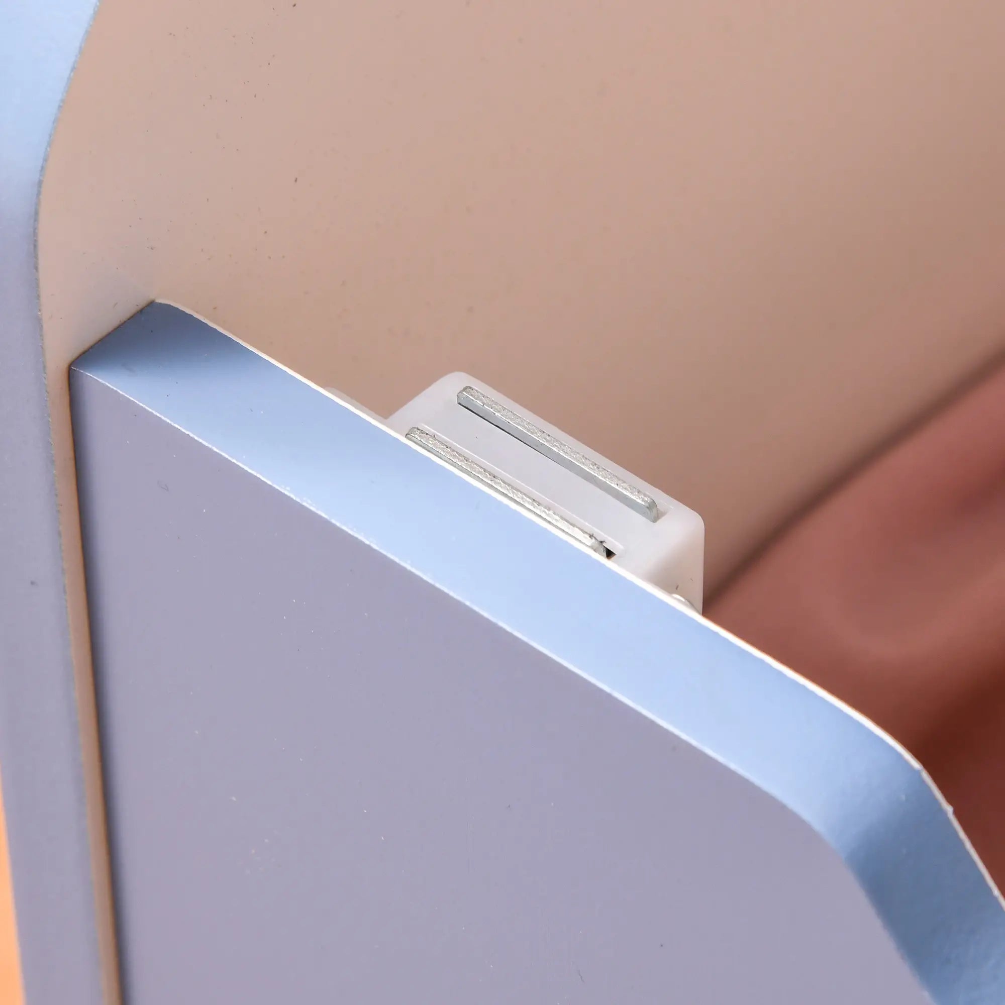 2 in 1 Wooden Toy Storage Bench, Chest with Backrest for Children from 3-6 Years, 60x30x50 cm, Blue