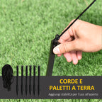 242cm Giant Inflatable Snowman with LED Lights, Waterproof Outdoor Christmas Decoration