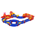 Aquatic Playset 78 Pieces with Water and Sand for Children 3-6 Years, 123x111x7cm, Blue and Red