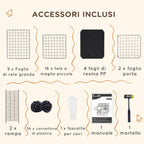 Modular Pet Playpen with 31 Panels, 2 Doors and 2 Ramps, Made of Steel and PP, 105x45x105 cm, Black