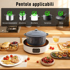 Infrared Electric Hot Plate 2000W Electric Cooker with Ø30cm Grill