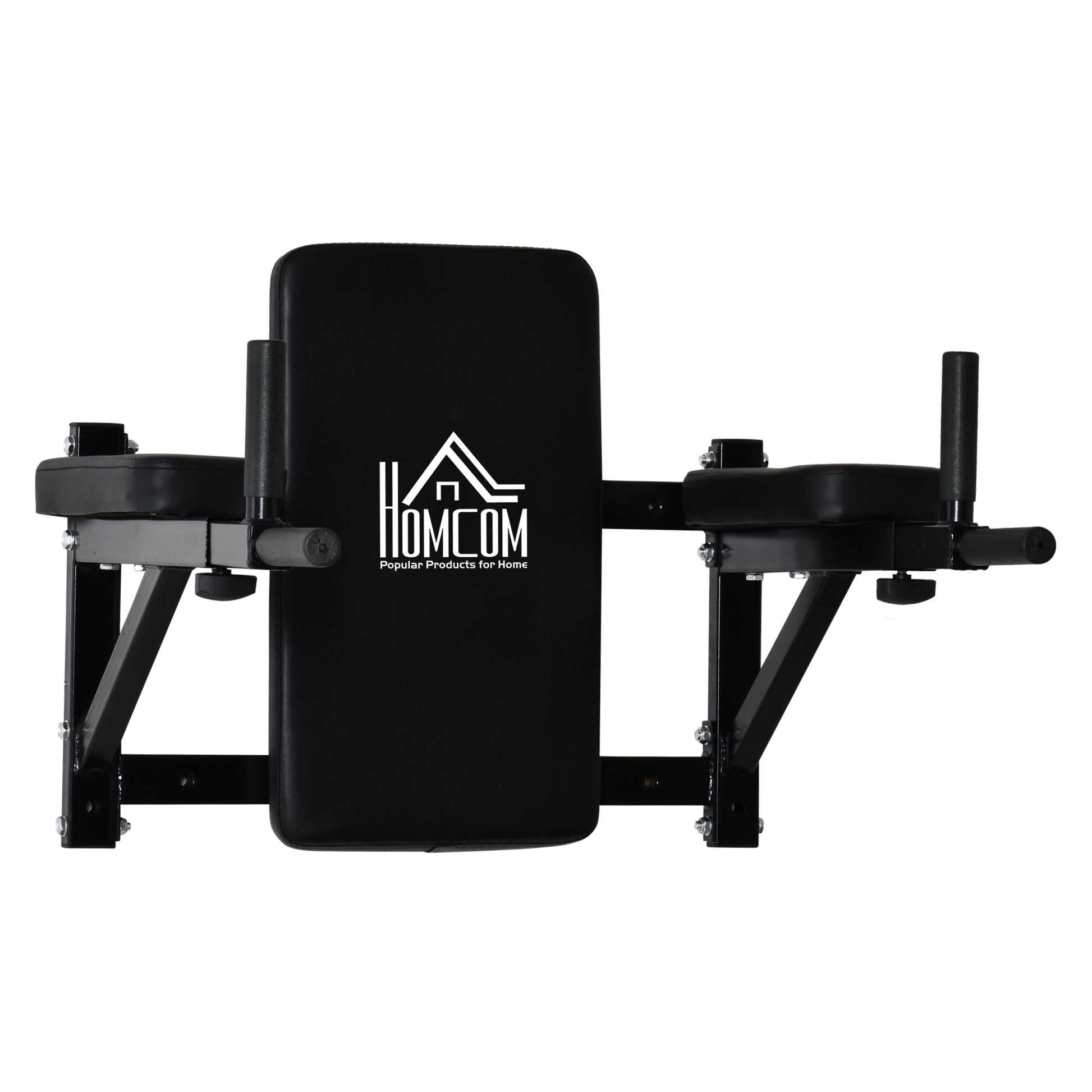 Wall Mounting Lifting Support for Muscle Training Black Steel Pipes - Borgè