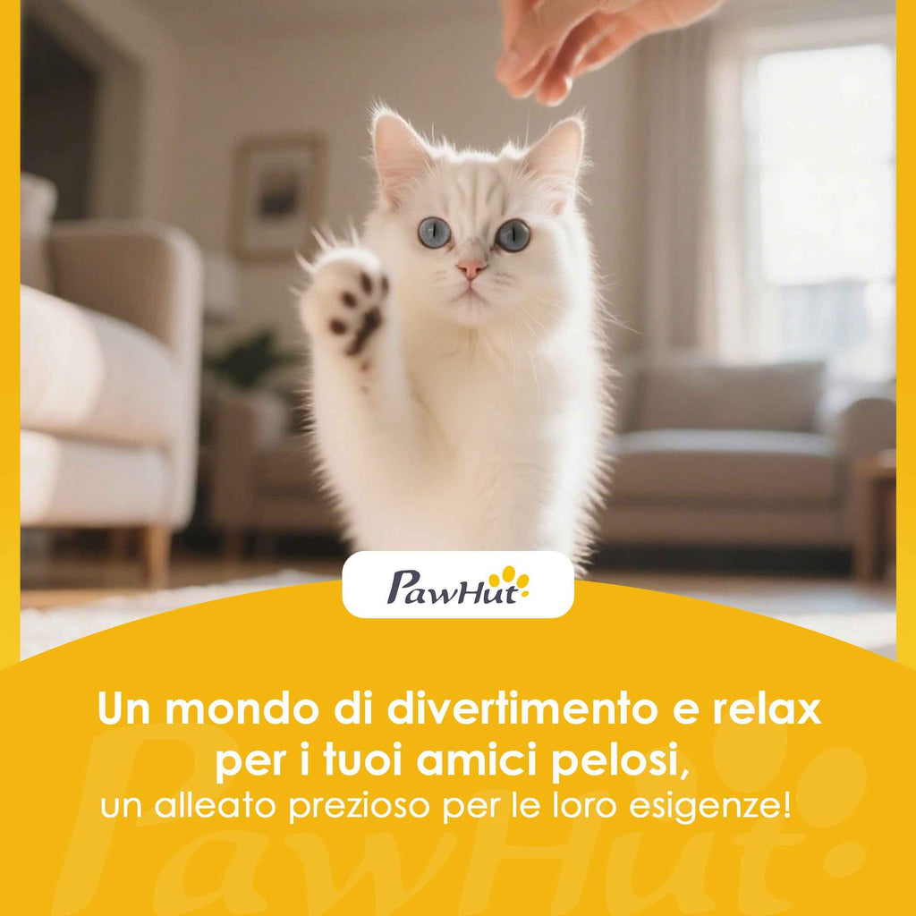PawHut 4.5L Automatic Cat Food Dispenser with APP and Voice Recorder
