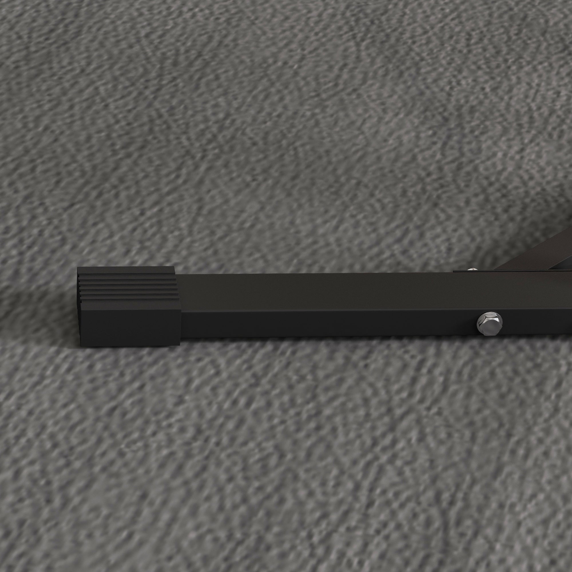 SPORTNOW Adjustable Height Punching Bag Support with 6 Steel Reinforcement Bars, 160x145x175-220 cm, Black