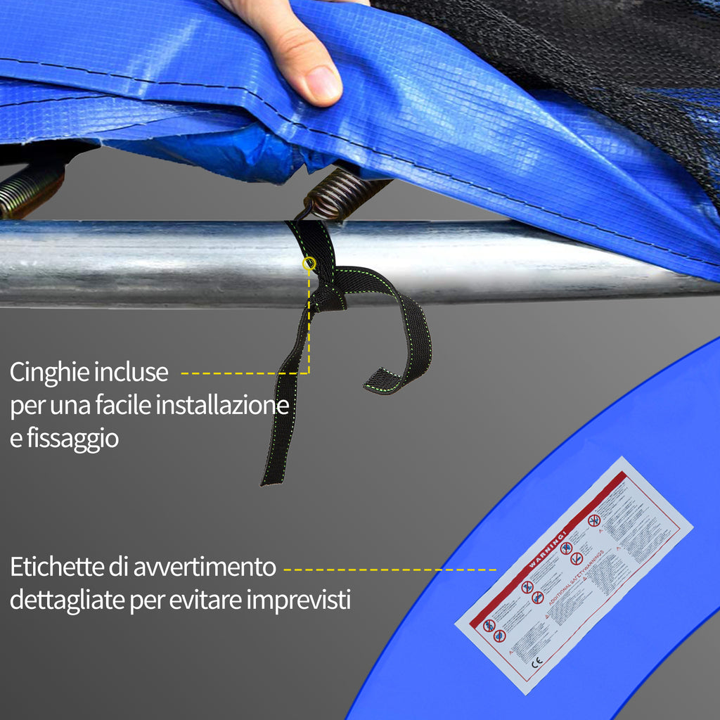Trampoline Protective Edge, Blue Ø305cm