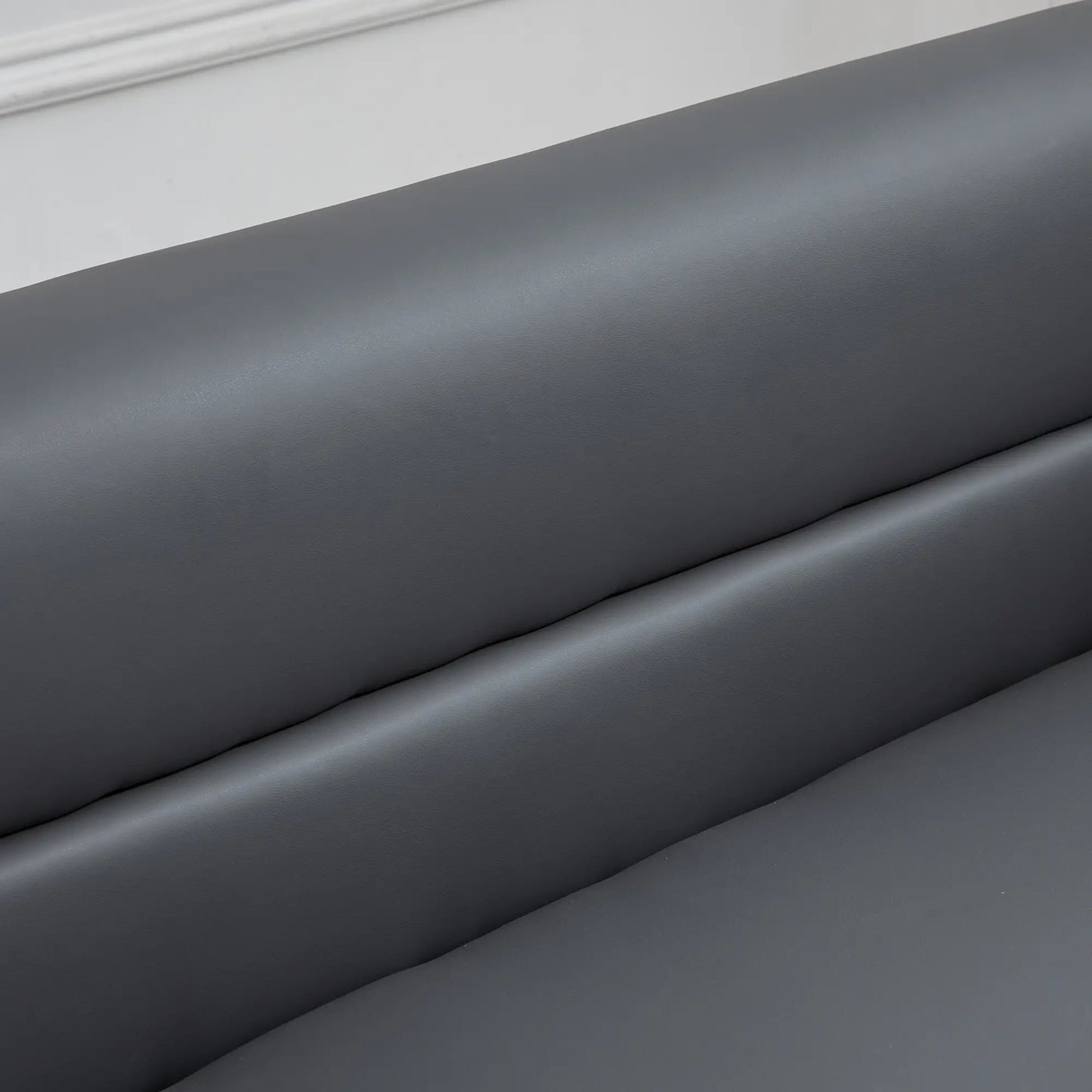 2 Seater Sofa Convertible to Single Sofa Bed with Adjustable Armrests, 164x71x75cm