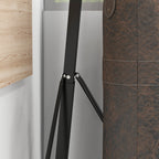 SPORTNOW Height-Adjustable Freestanding Punching Bag Stand with Triangular Base, 170x90x182-225 cm, Black