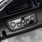 Maserati MC20 Children's Car, Manual Drive, Remote Control and LED Headlights, Age 3-6 Years, White