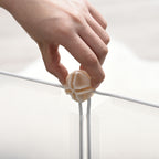 Modular Playpen for Rabbits, Puppies and Small Animals in Metal and PP, 12 Panels 35x45cm White