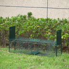 Small Animal Cage Trap, Mouse and Rat Cage with Double Door, 100x25x28cm