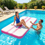 Inflatable Gymnastics Mat 2.05m with Electric Pump and Carry Bag