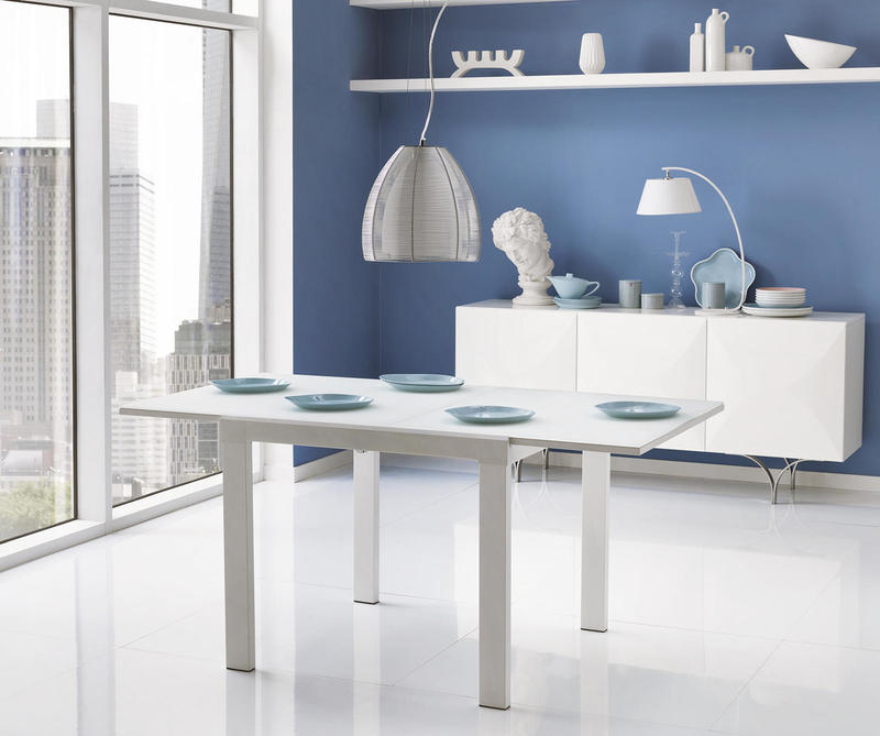 MILA | White Dining Table for Kitchen / Living Area - Borgè