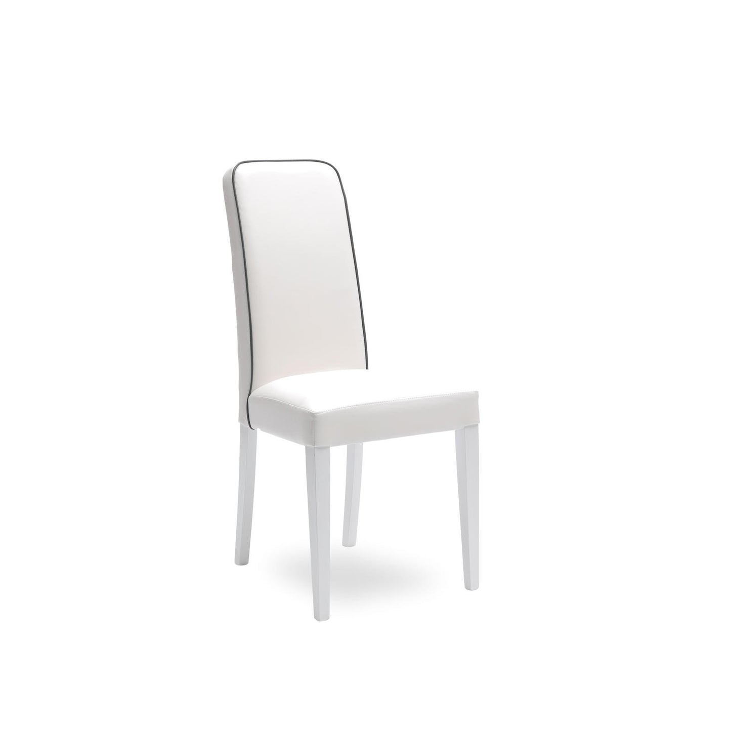 VALLETTA | White Kitchen Dining Chair - Borgè