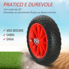 Folding Kayak Cart 25cm Tires Suitable for All Surfaces Max 70kg Aluminum 62x35x30cm