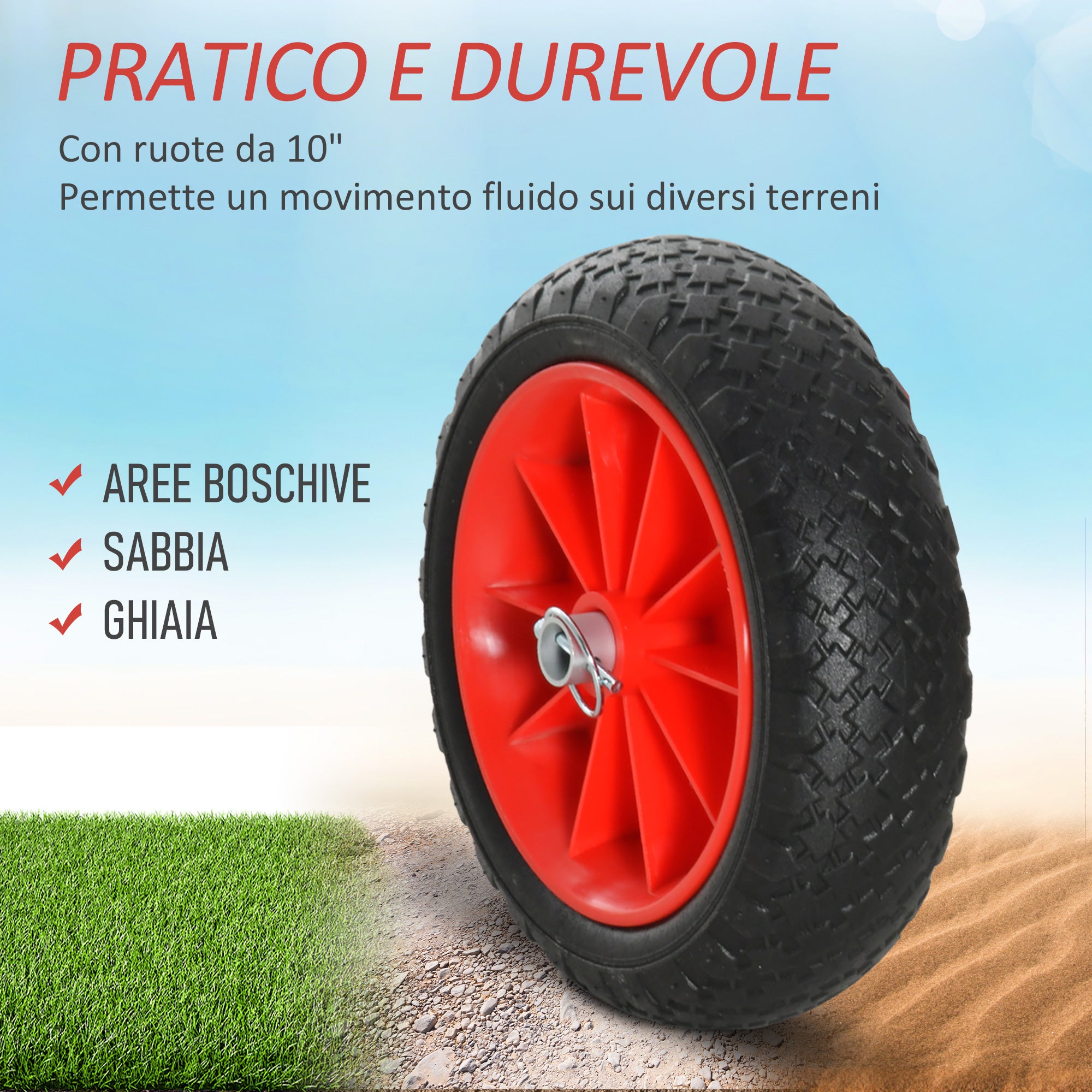 Folding Kayak Cart 25cm Tires Suitable for All Surfaces Max 70kg Aluminum 62x35x30cm