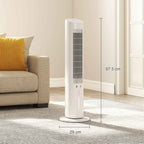 HOMCOM 3-in-1 Air Cooler, Tower, 3 Litre Tank, Portable, White.