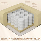 8-Point Reclining Massage Chair with Cup Holder and Remote Control, 85x94x104 cm, Beige