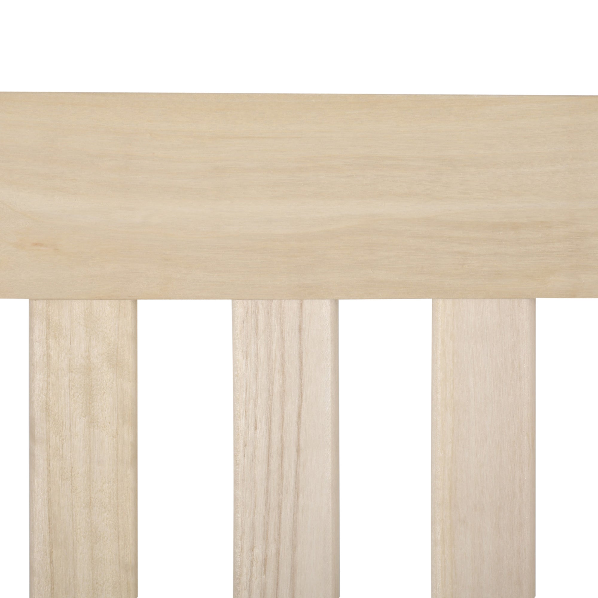 2-Person Outdoor Hanging Swing in Wood and Metal Chains, Natural Color 119x65x61cm