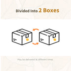 Outsunny garden set 4 pieces in rattan with sofa, 2 chairs and coffee table, gray and brown - Borgè