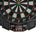 Digital Electronic Dartboard with 12 Darts for 8 Players, 27 Games and 216 Variations