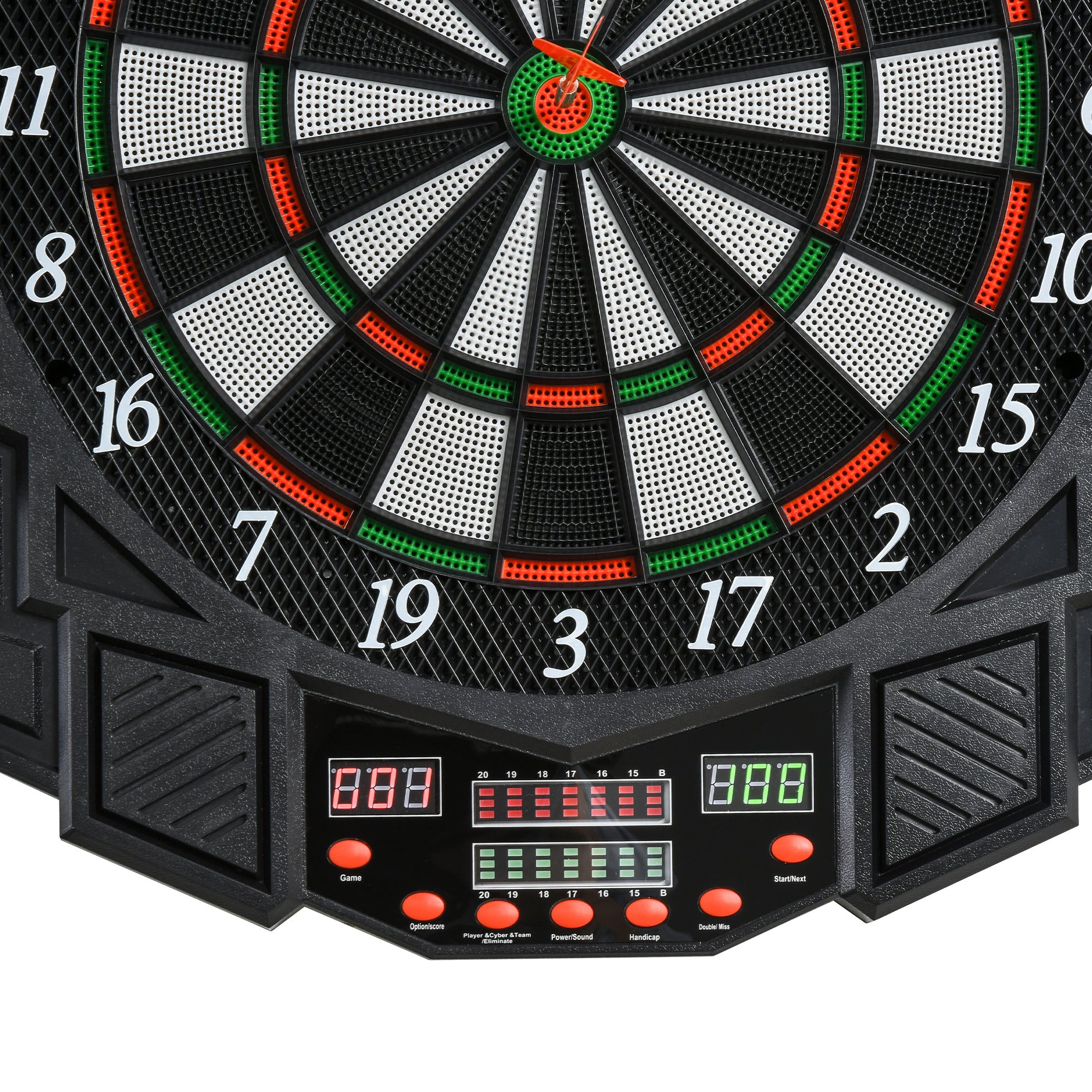 Digital Electronic Dartboard with 12 Darts for 8 Players, 27 Games and 216 Variations