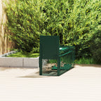 Outsunny Rat, Mice, and Nutria Cage Trap with Single Door, 60x18x20cm, Green