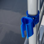 Multipurpose Professional Cleaning Cart with 4 Buckets Wheels Canvas Bag 118 × 73 × 103cm