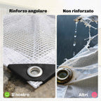 Outsunny 4x6m Waterproof Tarpaulin, Heavy Duty 140GSM PE, Tear Resistant