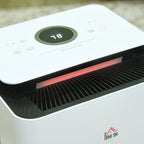 12L ABS Dehumidifier with 5 Modes, 2 Speeds and 24h Timer, 25x25x50.5 cm, White and Black