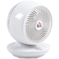 3-Speed Table Fan, 70° Oscillation and 90° Tilt, 27x27x34cm, Black and White