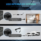 45L 12-Volt Electric Portable Refrigerator with Handle and LCD Screen, 63.2 x 42 x 50.8 cm, Grey