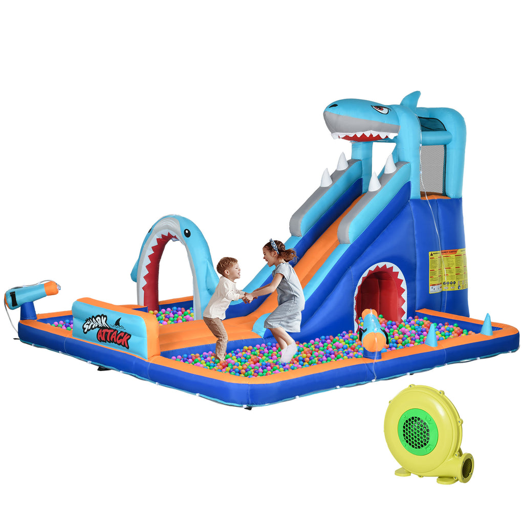 Exciting Bouncy Castle with Inflator, Slide, Pool, and Climbing Wall - Perfect for Children 3-8 Years - Borgè