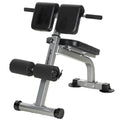 SPORTNOW Adjustable and Foldable Multifunctional Roman Bench, 150 kg Capacity, Silver