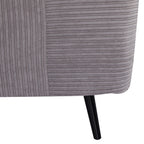 2 in 1 Single Sofa Bed, 3-Level Adjustable Backrest and Padded, Wood and Steel Frame