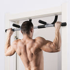 Door-Mounted Pull-Up Bar, Screw-Free Installation and Steel Tube Frame, Max. Weight: 110 kg