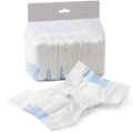 PawHut Female Dog Diapers, 48 Pieces, Size M with Adjustable Elastic Band, 48 x 35 x 1 cm, White
