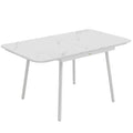 Outsunny Garden Table for 6 People, Rectangular 140x80 cm with WPC Top