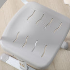 Children's School Desk for 6-12 Years with Chair and Adjustable Height, Tiltable Top, 66x47x52-77 cm, Grey