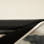 2-Seater Garden Swing with Adjustable Canopy, 140x118x162cm Beige