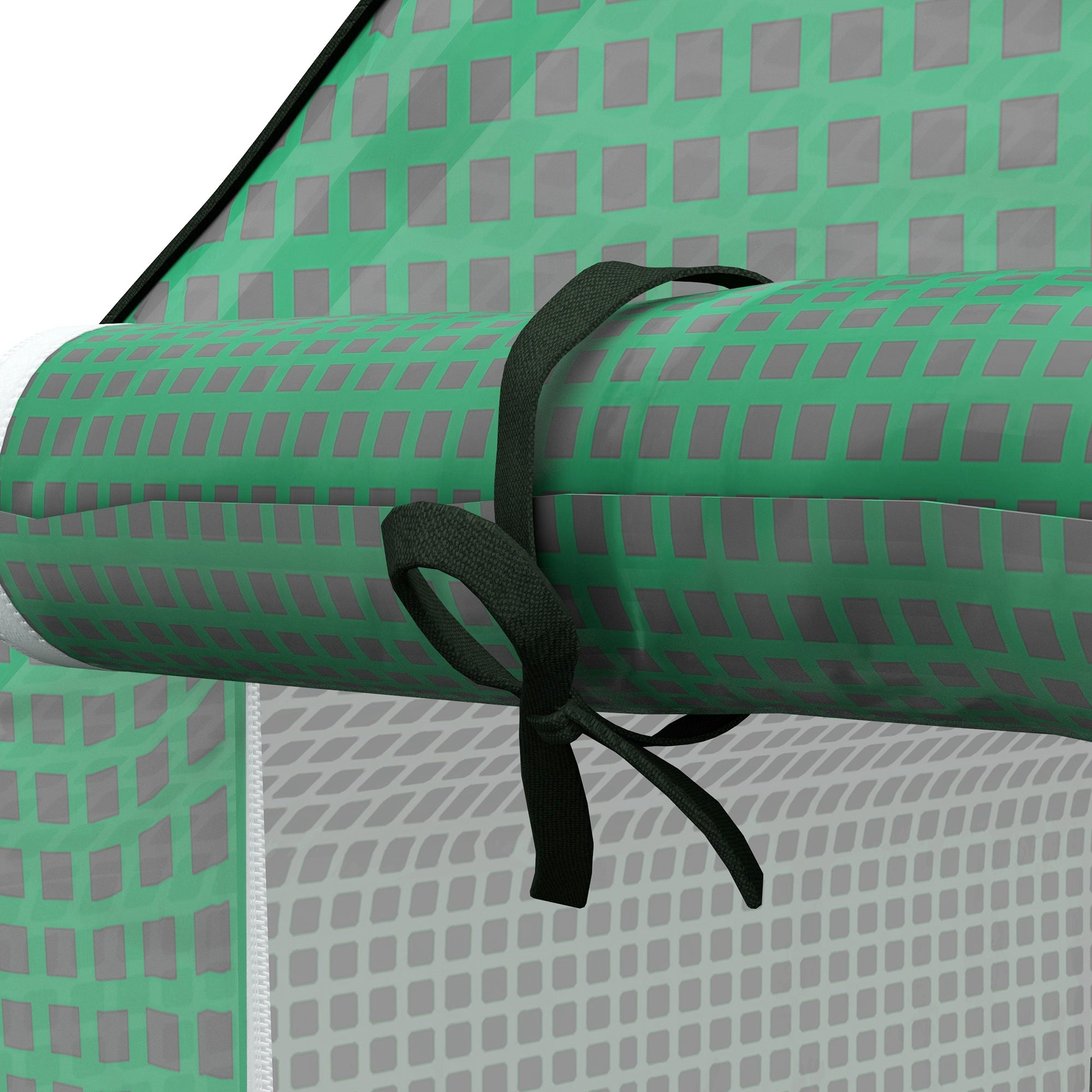 PE Cover for Garden Greenhouse with Hinged Door and Windows, 140x143x190cm, Green (COVER ONLY)