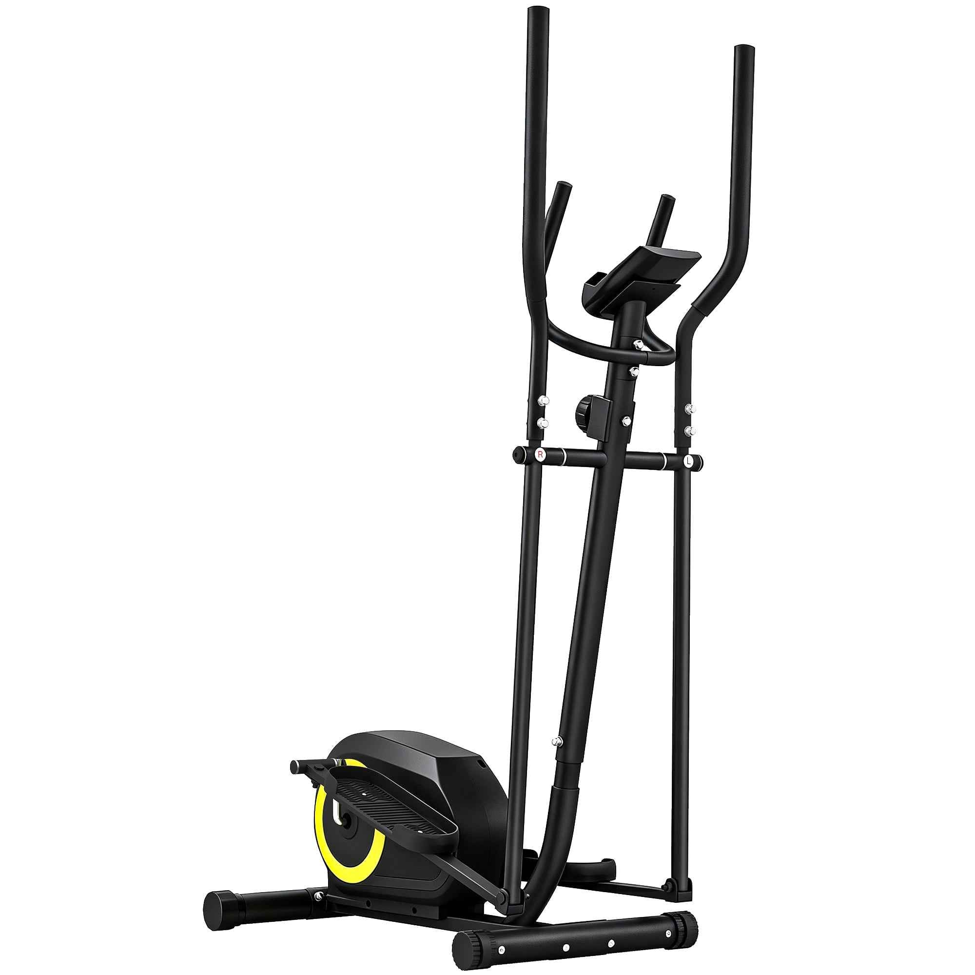 SPORTNOW Elliptical Home Trainer, Silent Magnetic, App Compatible