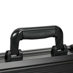 SPORTNOW Poker Set with 500 Chips, 2 Decks of Cards, 5 Dice, Buttons and Protective Black Aluminum Case