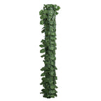 Outsunny PE Ivy Leaf Faux Hedge Roll for Balcony and Garden, 300x100 cm, Dark Green