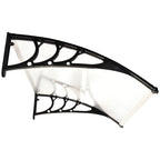 Outdoor Canopy 75x120 cm in Waterproof and Anti-UV Polycarbonate for Door or Window - Borge' Group Limited