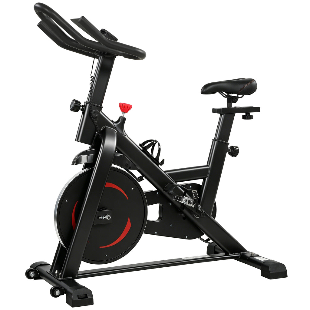 SPORTNOW Home Bike, Stationary with APP, Magnetic Resistance 0-100%