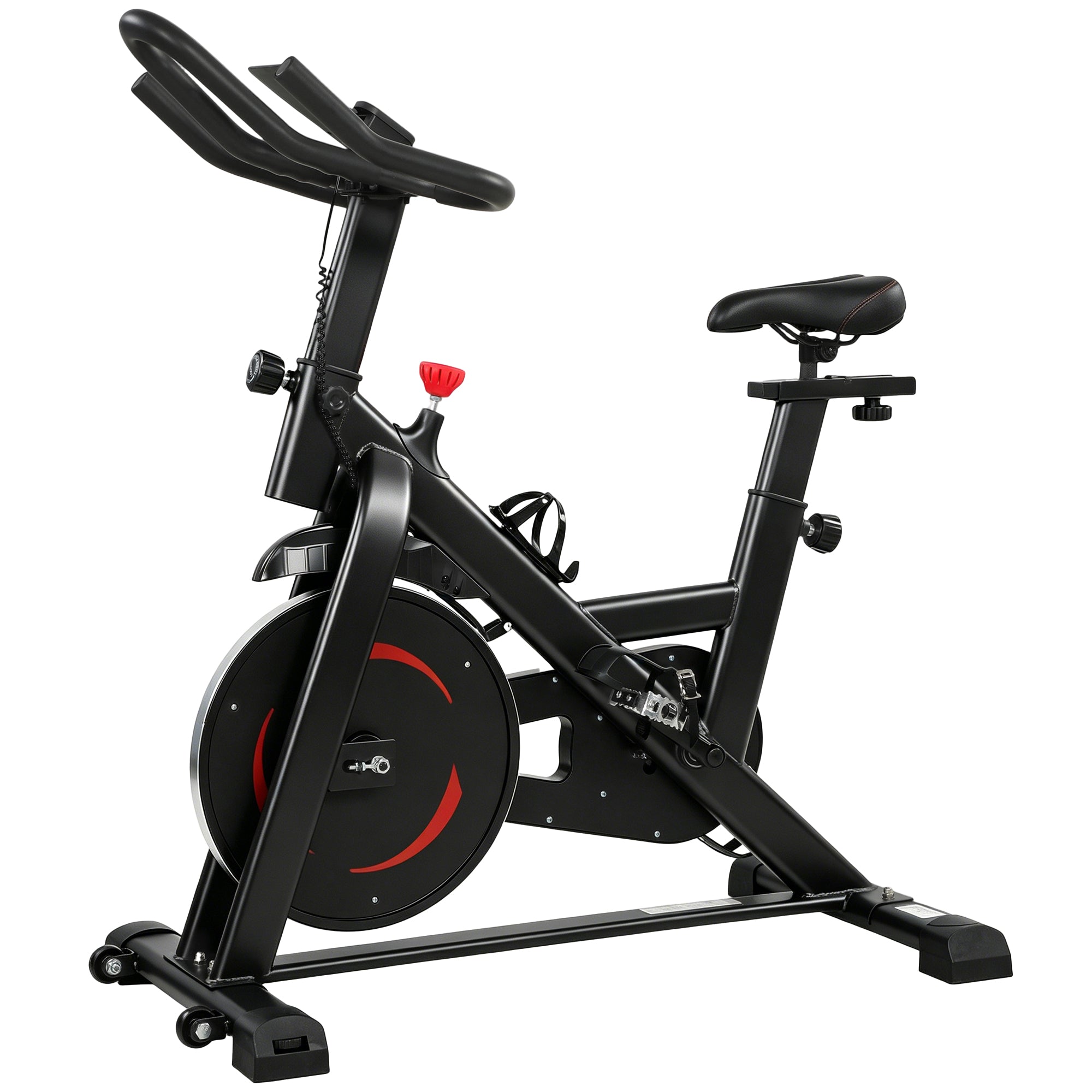 SPORTNOW Home Bike, Stationary with APP, Magnetic Resistance 0-100%