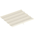 Outsunny Cream White Polyester Anti-UV Outdoor Pergola Cover with 8 Drainage Holes, 286x245 cm